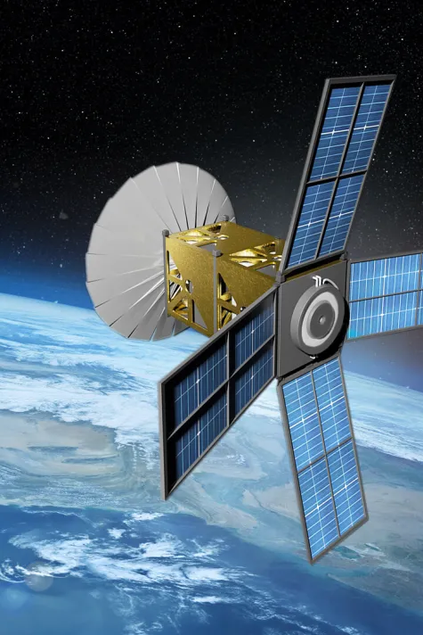satelite in space